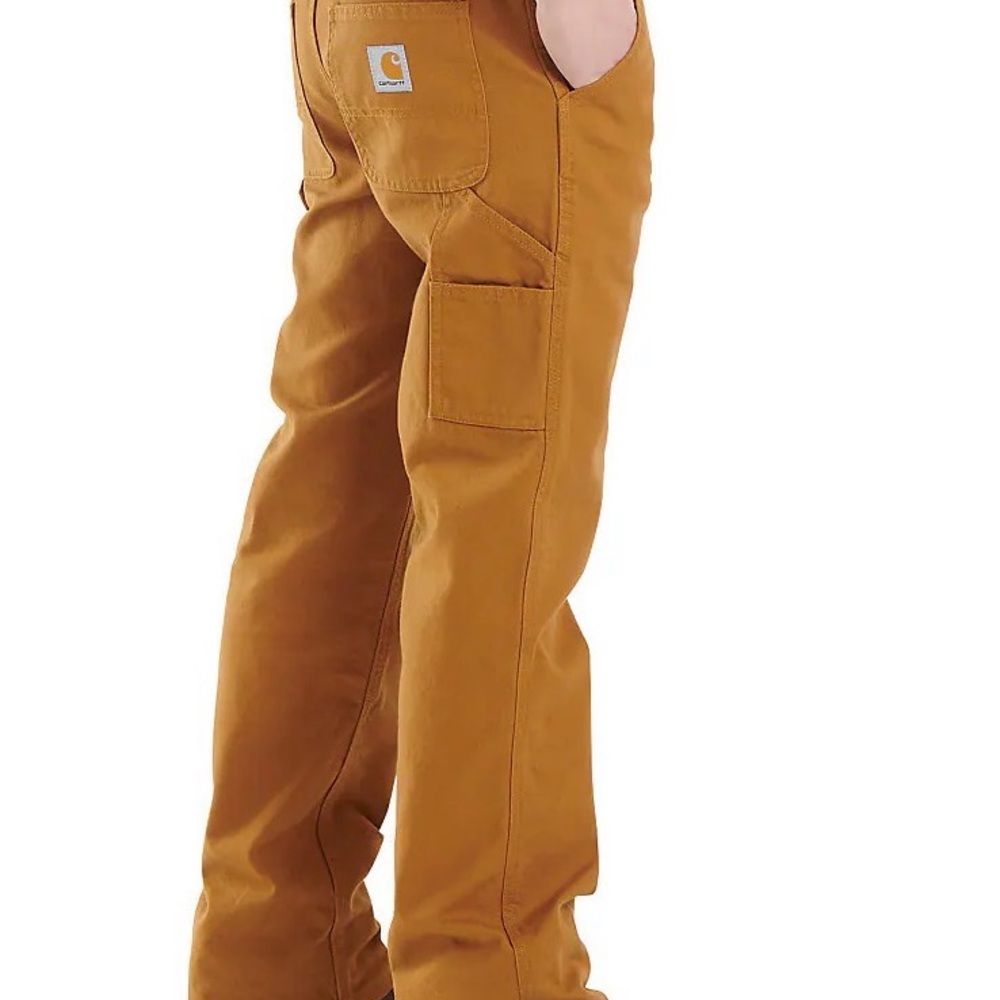 Carhartt Tan Straight Fit Work Pants